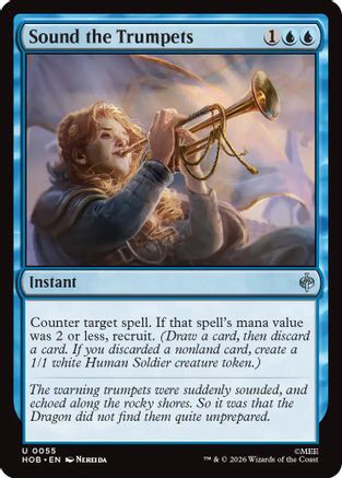 Sound the Trumpets (HOB-055) - The Hobbit - Card Brawlers