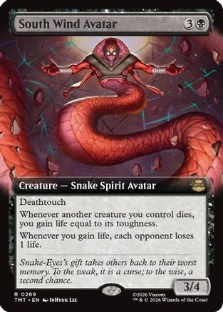 South Wind Avatar (Extended Art) (TMT-269) - Teenage Mutant Ninja Turtles - Card Brawlers