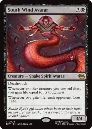 South Wind Avatar (TMT-078) - Teenage Mutant Ninja Turtles - Card Brawlers