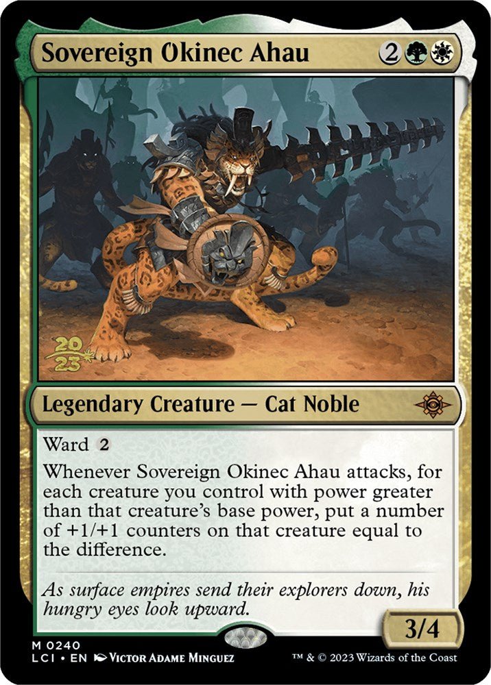Sovereign Okinec Ahau [The Lost Caverns of Ixalan Prerelease Cards] - Card Brawlers