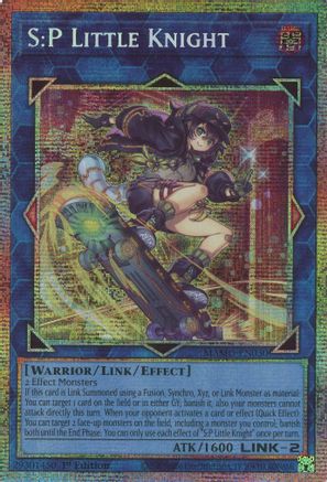 S:P Little Knight (Starlight Rare) (MAMO-EN030) - Magnificent Monsters 1st Edition - Card Brawlers