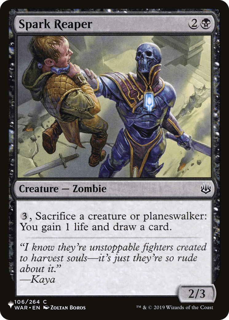 Spark Reaper [The List] - Card Brawlers