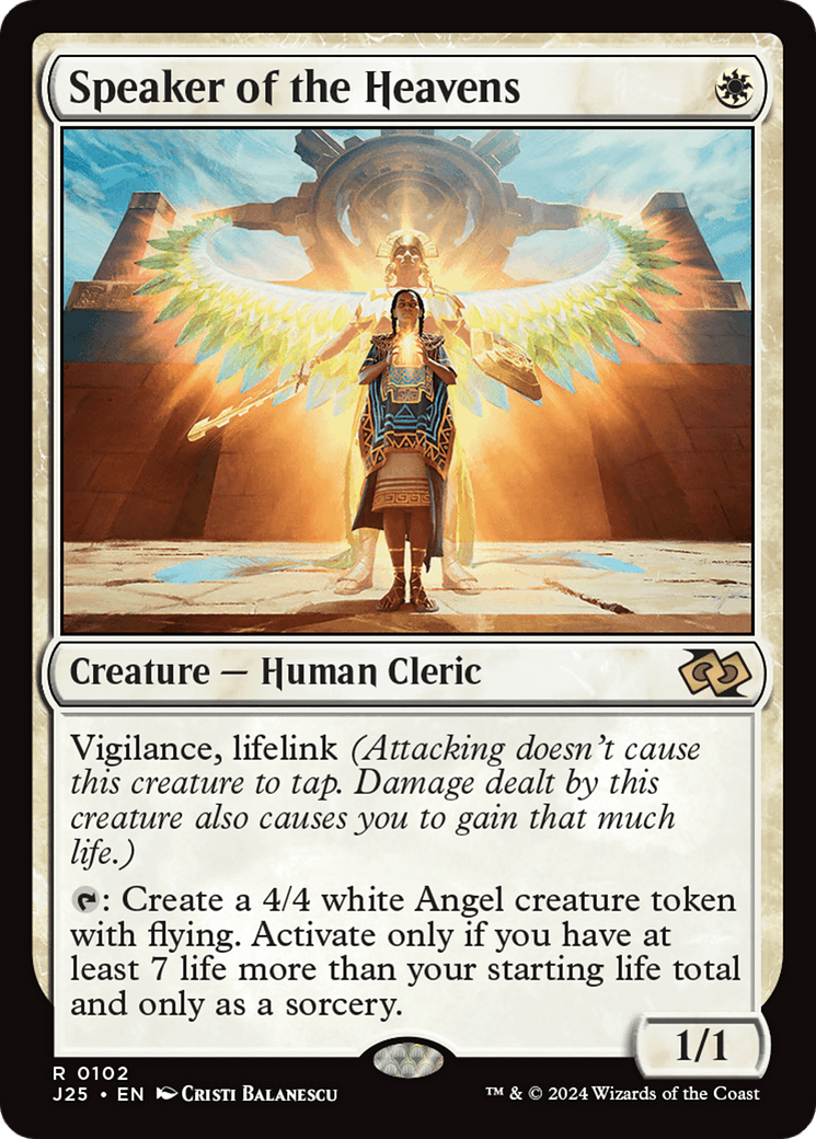 Speaker of the Heavens [Foundations Jumpstart] - Card Brawlers