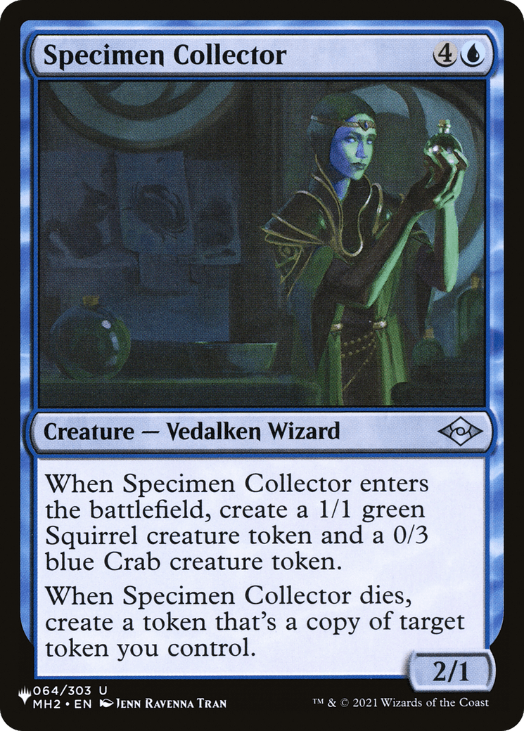 Specimen Collector [The List] - Card Brawlers
