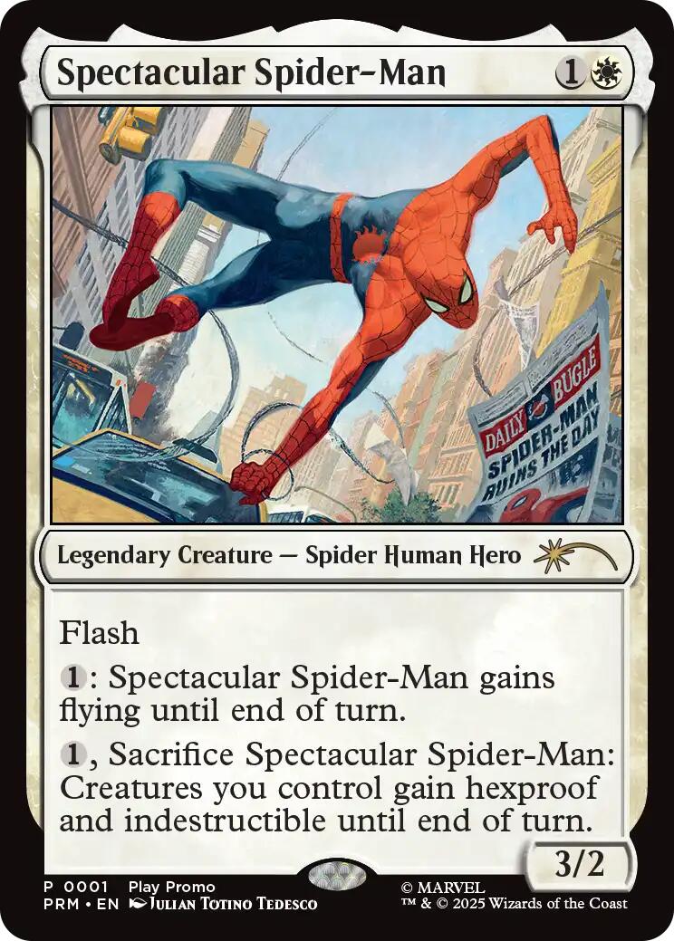Spectacular Spider - Man [Wizards Play Network 2025] - Card Brawlers