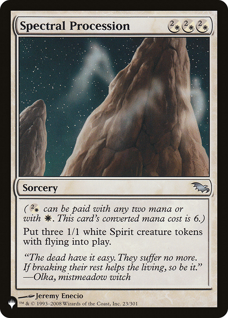 Spectral Procession [The List] - Card Brawlers