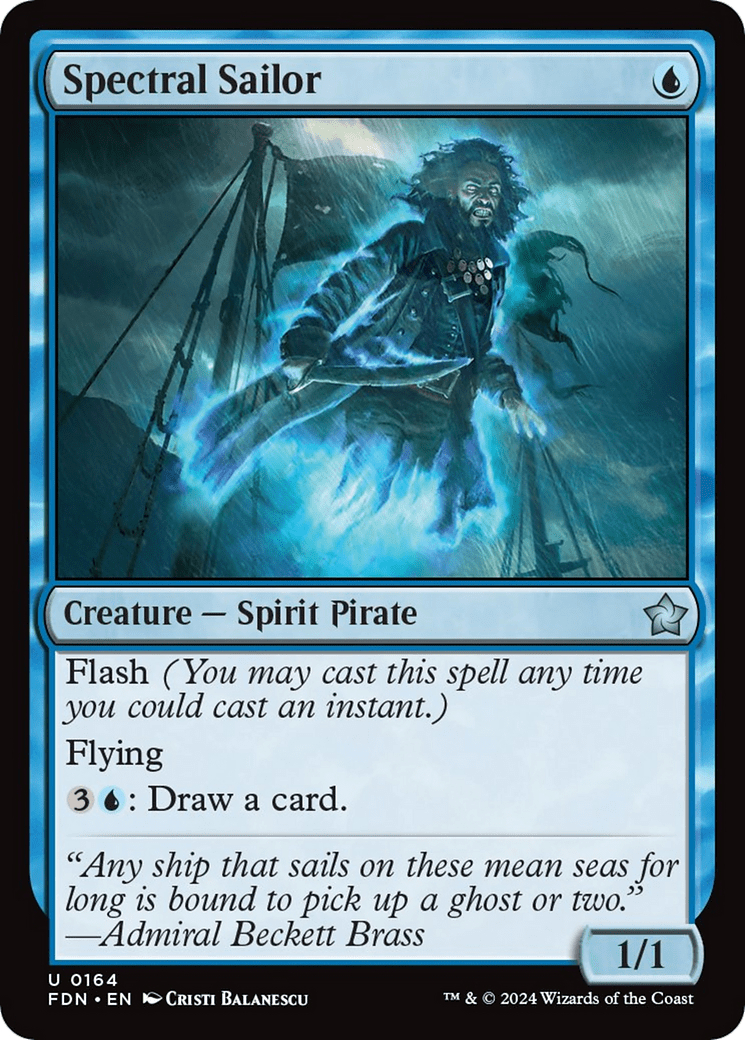 Spectral Sailor [Foundations] - Card Brawlers