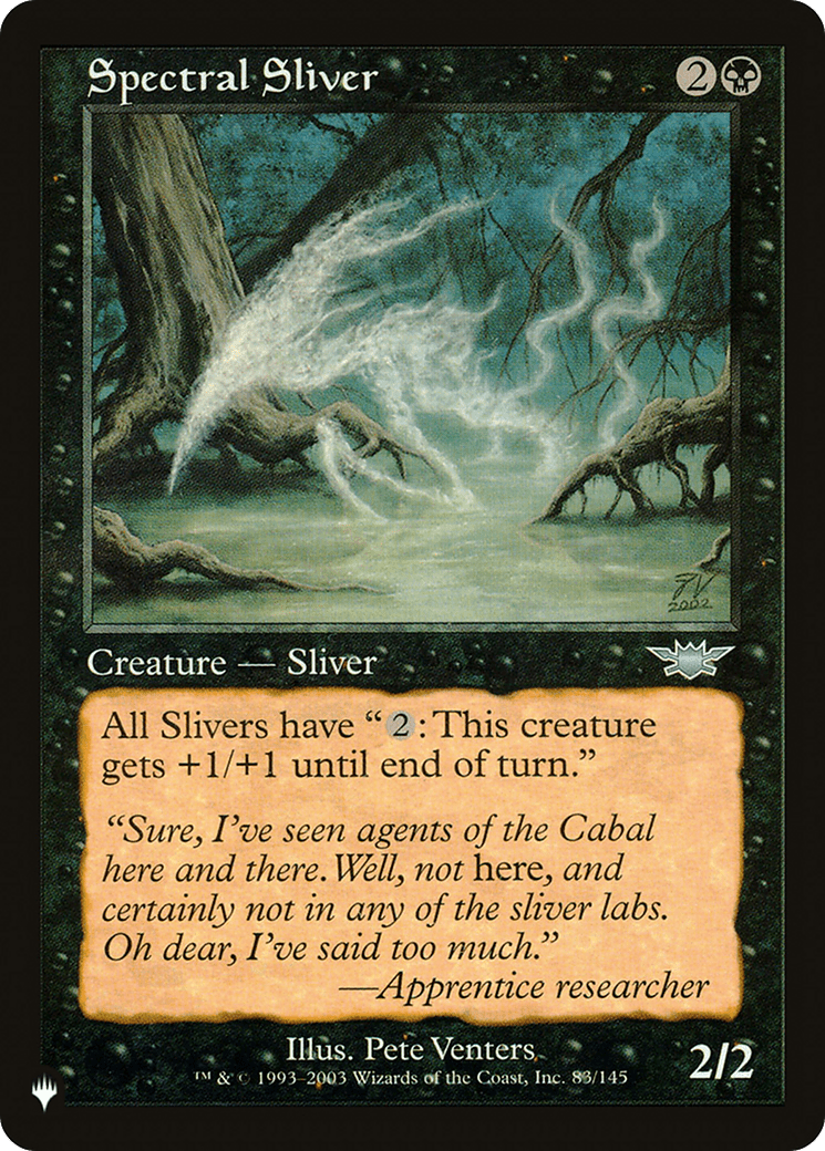 Spectral Sliver [The List] - Card Brawlers