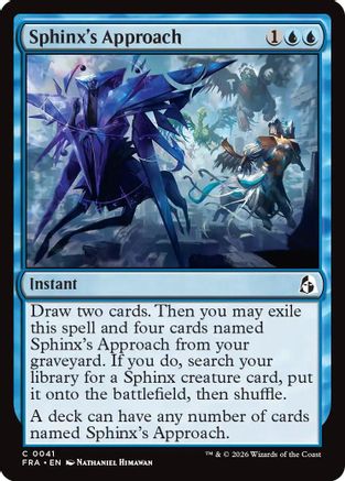 Sphinx's Approach (FRA-041) - Reality Fracture - Card Brawlers