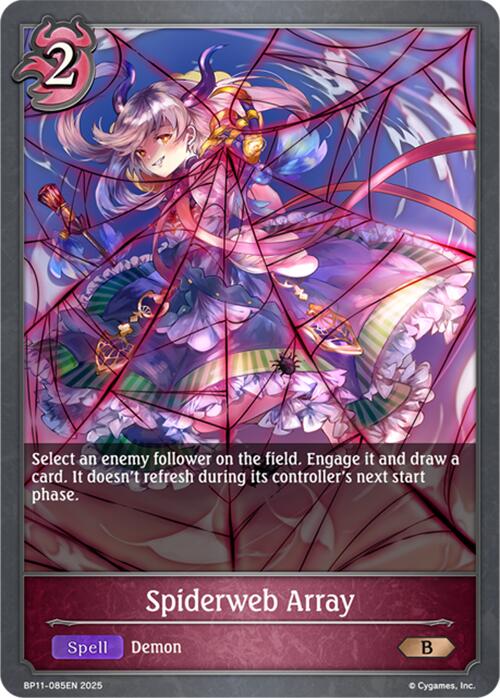 Spiderweb Array (BP11 - 085EN) [Bullet of Fate] - Card Brawlers