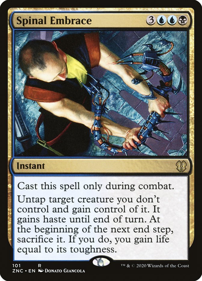 Spinal Embrace [Zendikar Rising Commander] - Card Brawlers