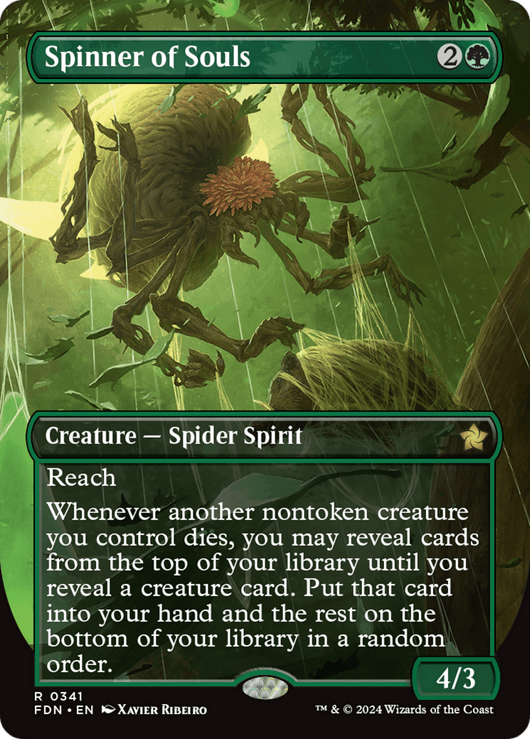 Spinner of Souls (Borderless) [Foundations] - Card Brawlers