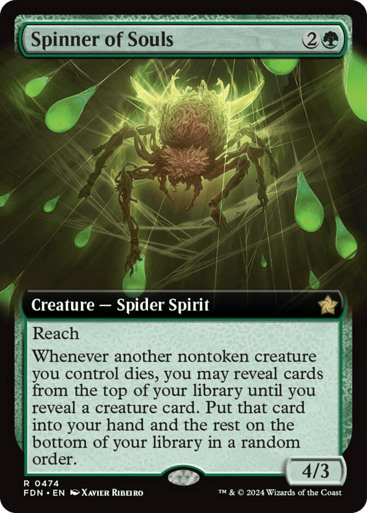 Spinner of Souls (Extended Art) [Foundations] - Card Brawlers