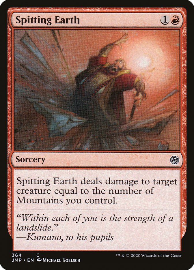 Spitting Earth [Jumpstart] - Card Brawlers