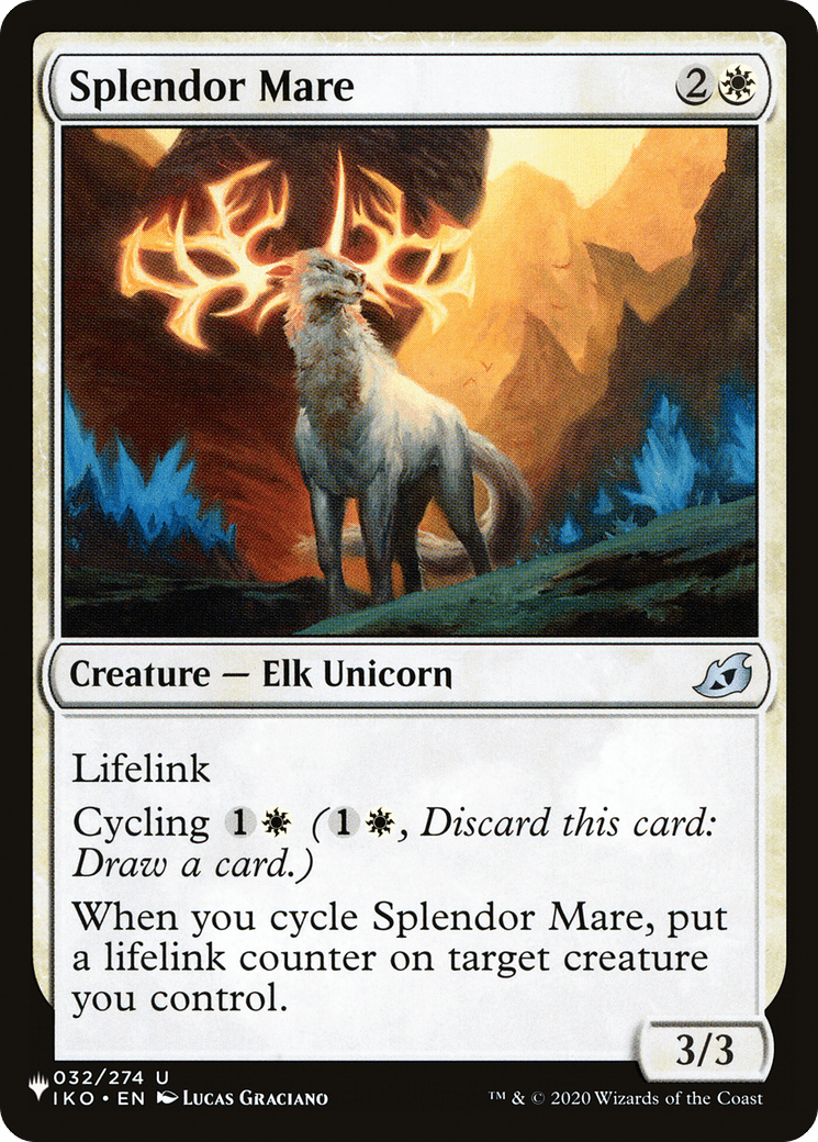 Splendor Mare [The List] - Card Brawlers