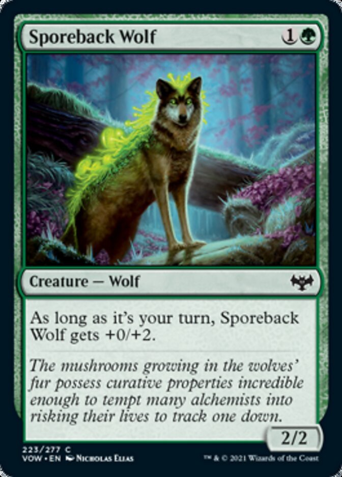 Sporeback Wolf [Innistrad: Crimson Vow] - Card Brawlers