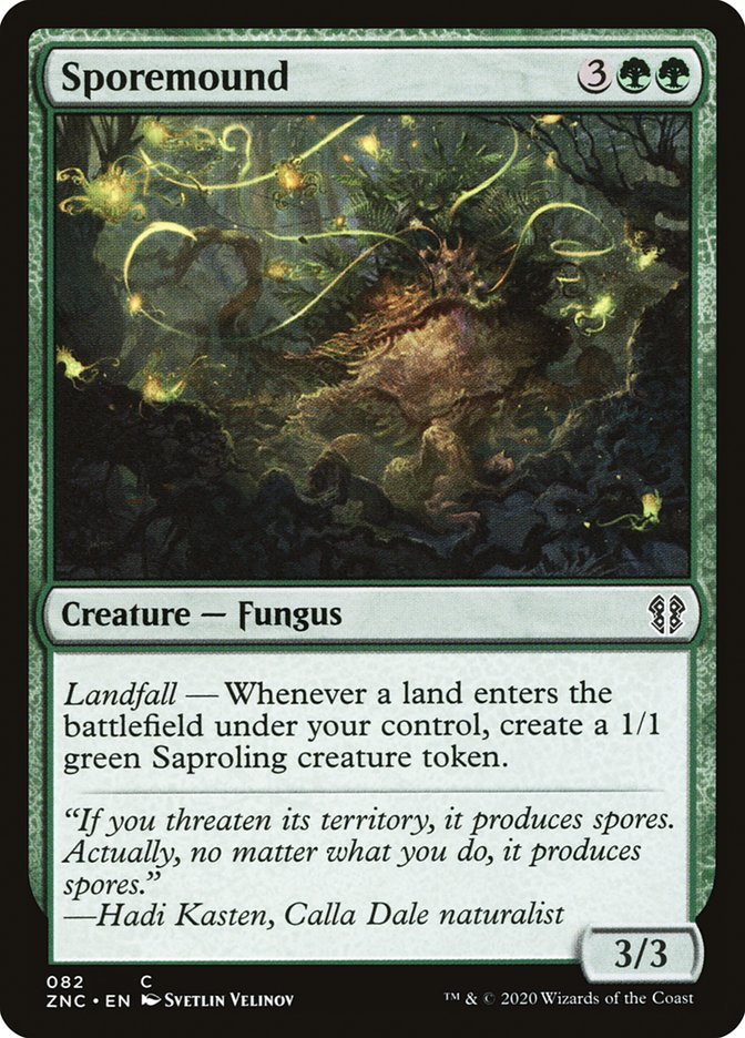 Sporemound [Zendikar Rising Commander] - Card Brawlers