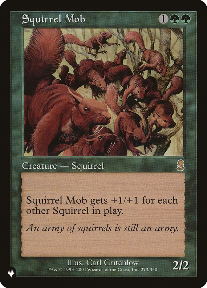 Squirrel Mob [The List] - Card Brawlers