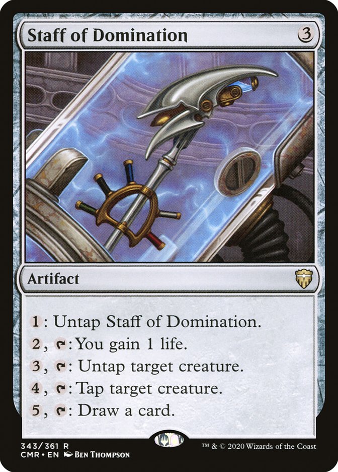 Staff of Domination [Commander Legends] - Card Brawlers