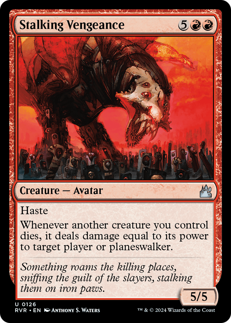 Stalking Vengeance [Ravnica Remastered] - Card Brawlers
