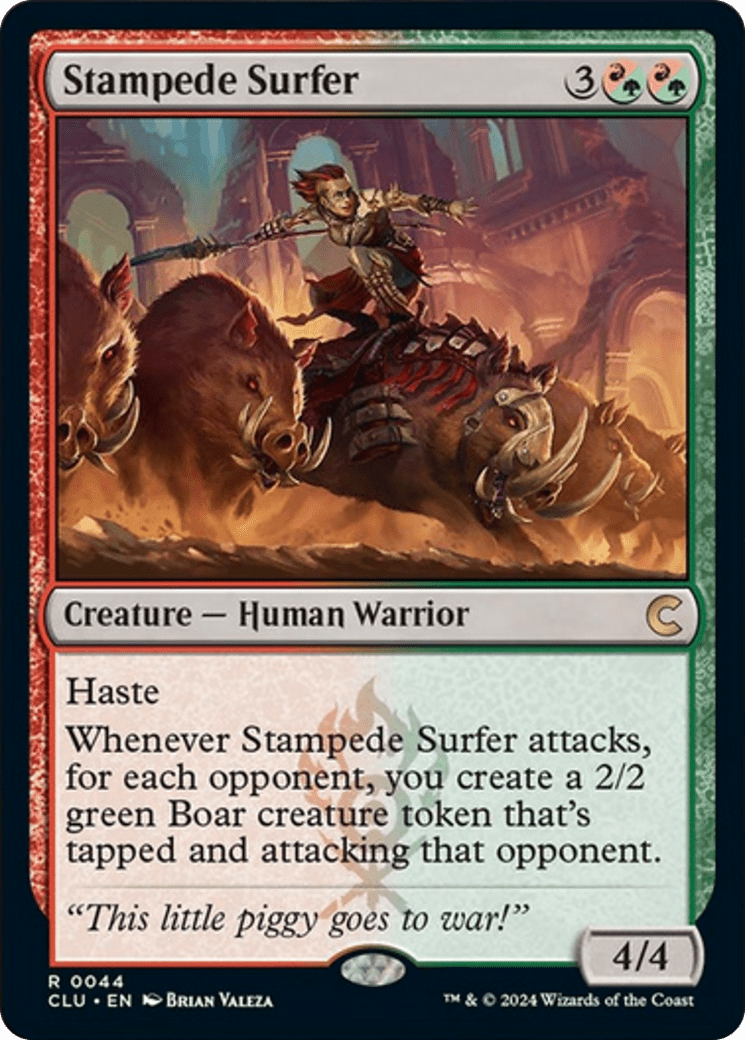 Stampede Surfer [Ravnica: Clue Edition] - Card Brawlers