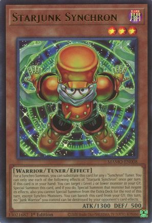 Starjunk Synchron (MAMO-EN008) - Magnificent Monsters 1st Edition - Card Brawlers