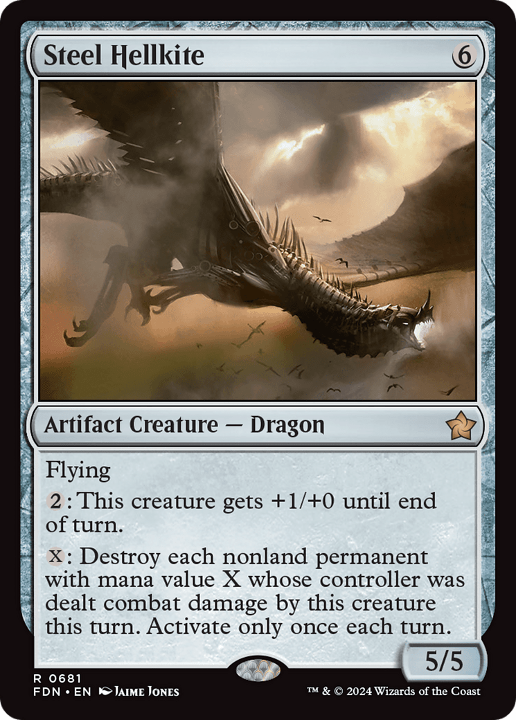 Steel Hellkite [Foundations] - Card Brawlers