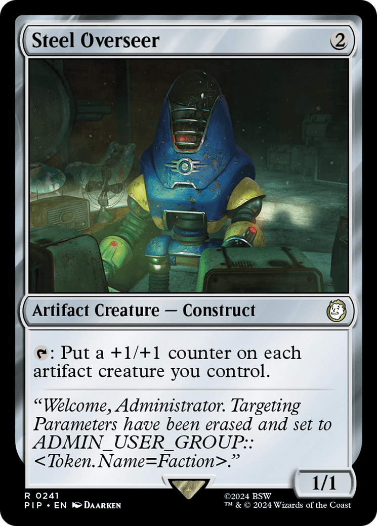 Steel Overseer [Fallout] - Card Brawlers