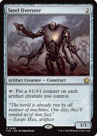 Steel Overseer (FDC-290) - Commander: Foundations - Card Brawlers