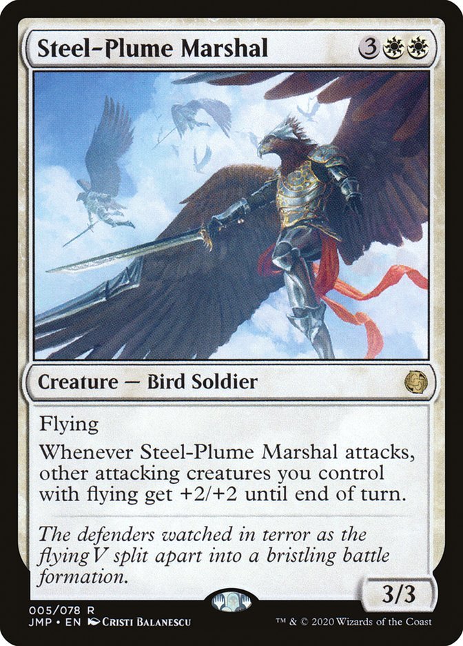 Steel - Plume Marshal [Jumpstart] - Card Brawlers