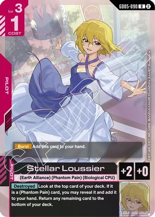 Stellar Loussier (GD05-090) - Freedom Ascension Holofoil - Card Brawlers