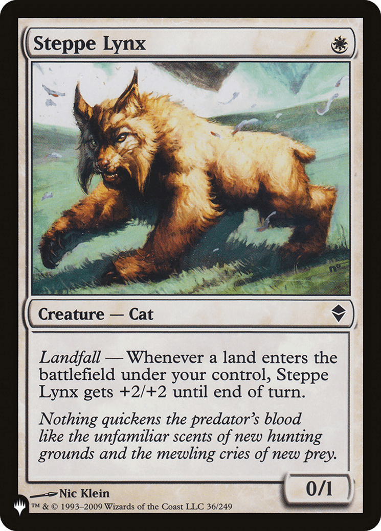 Steppe Lynx [The List] - Card Brawlers