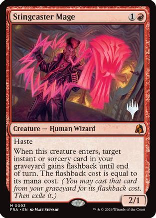 Stingcaster Mage (PPFRA-093) - Promo Pack: Reality Fracture Foil - Card Brawlers