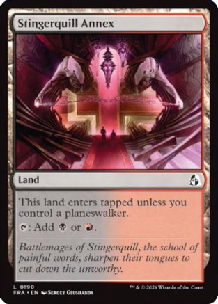 Stingerquill Annex (FRA-190) - Reality Fracture Foil - Card Brawlers