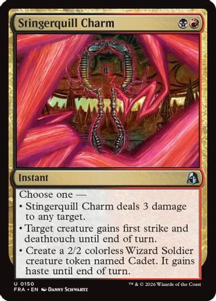 Stingerquill Charm (FRA-150) - Reality Fracture - Card Brawlers