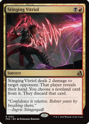 Stinging Vitriol (FRA-152) - Reality Fracture - Card Brawlers