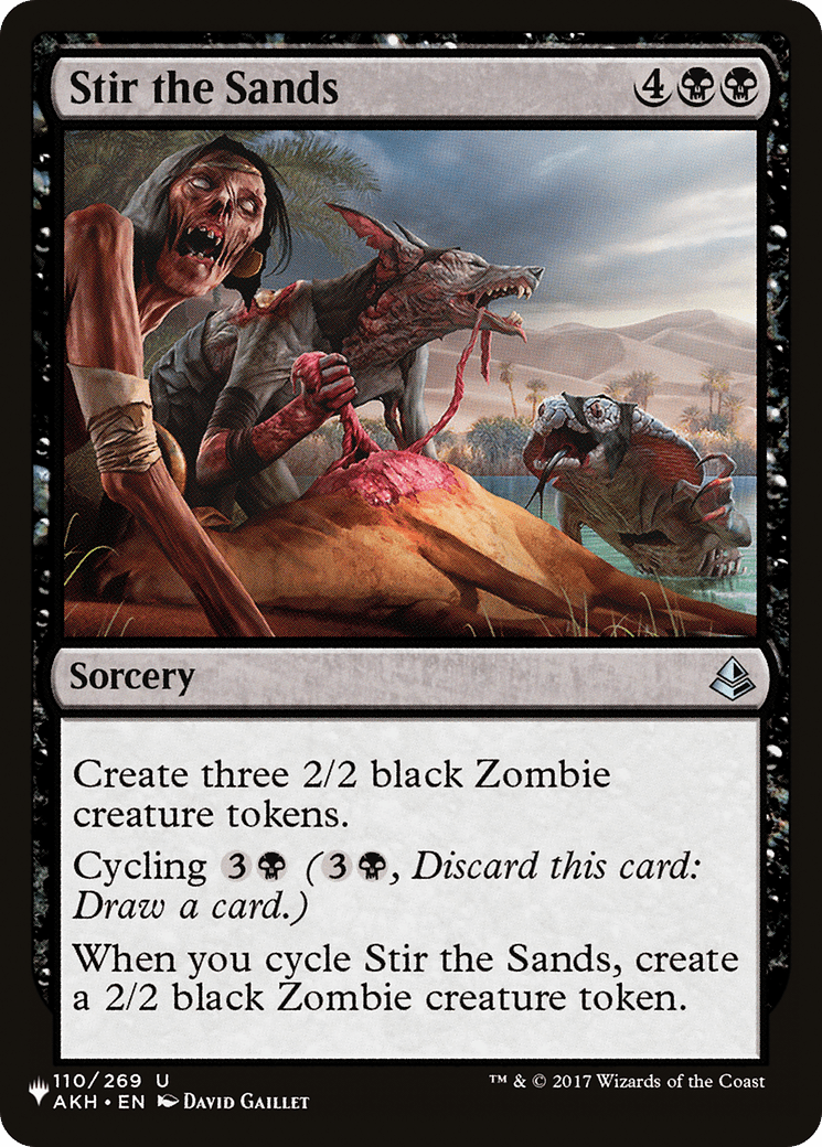 Stir the Sands [The List] - Card Brawlers