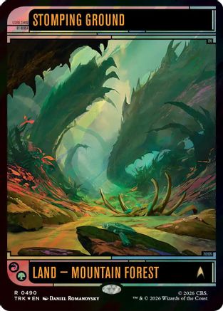Stomping Ground (Surge Foil) (TRK-490) - Star Trek Foil - Card Brawlers