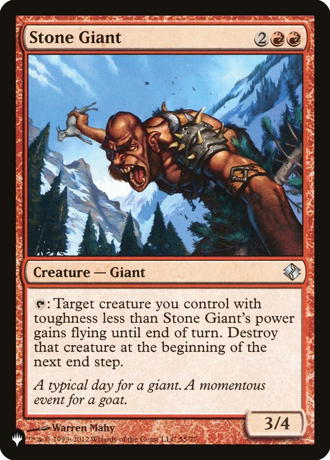 Stone Giant [The List] - Card Brawlers
