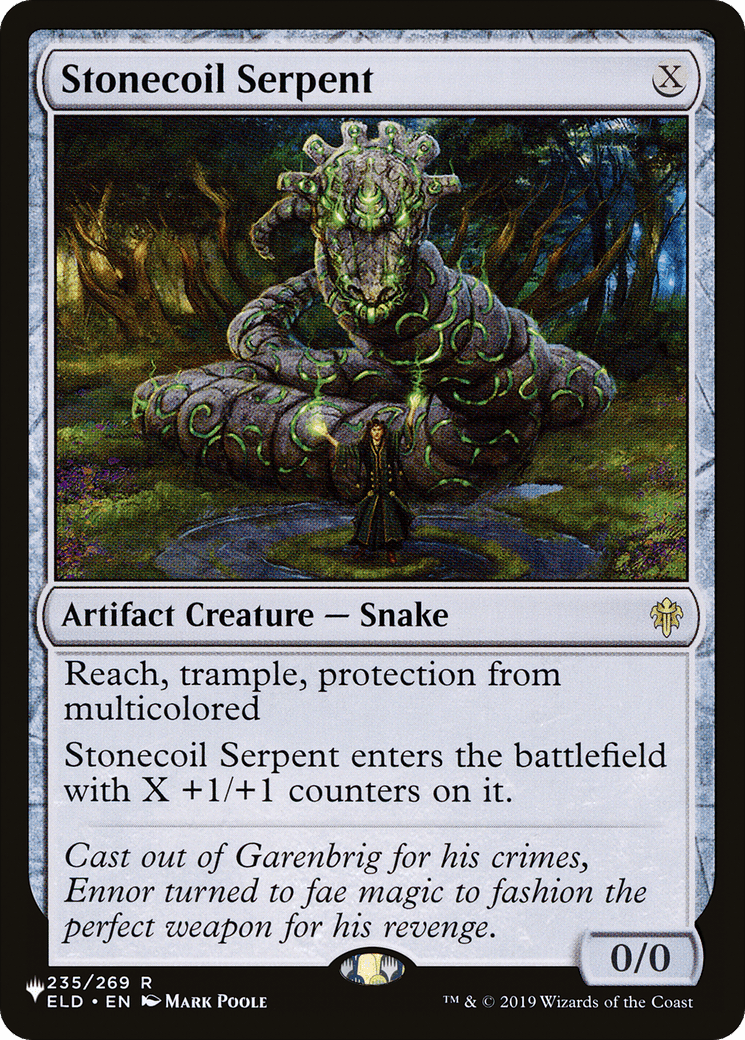 Stonecoil Serpent [The List] - Card Brawlers