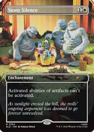 Stony Silence (SLD-2554) - Secret Lair Drop Series - Card Brawlers