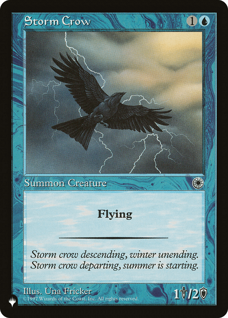 Storm Crow (POR) [The List] - Card Brawlers