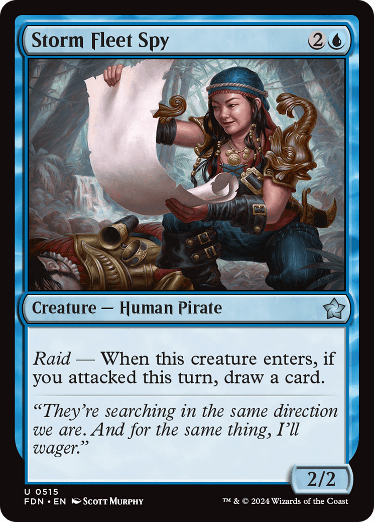 Storm Fleet Spy [Foundations] - Card Brawlers