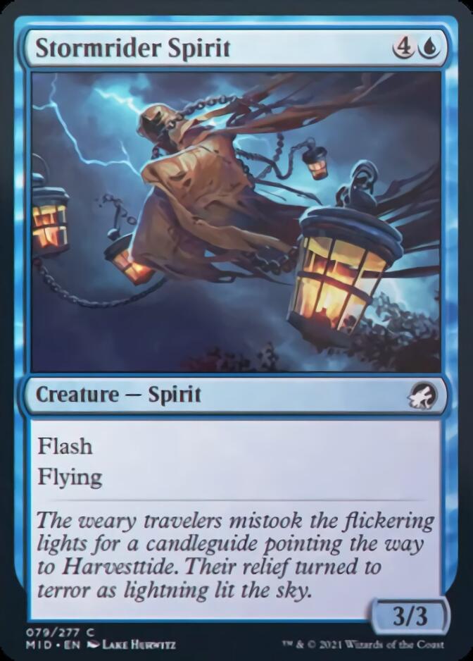 Stormrider Spirit [Innistrad: Midnight Hunt] - Card Brawlers