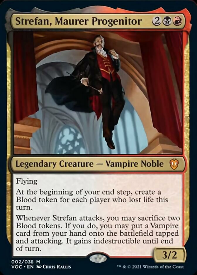 Strefan, Maurer Progenitor [Innistrad: Crimson Vow Commander] - Card Brawlers