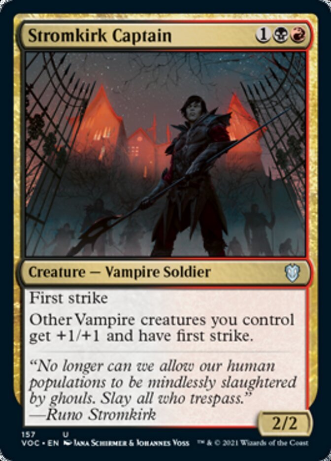 Stromkirk Captain [Innistrad: Crimson Vow Commander] - Card Brawlers