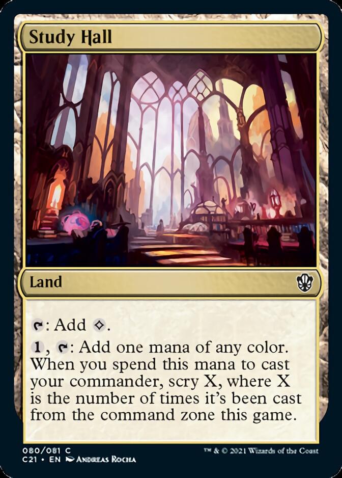 Study Hall [Commander 2021] - Card Brawlers