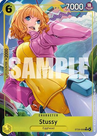 Stussy (Full Art) (ST29-006) - Starter Deck 29: Egghead Foil - Card Brawlers