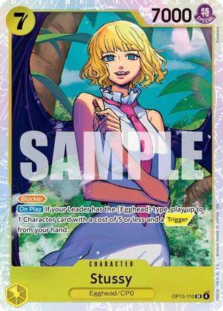 Stussy (OP13-110) - Carrying On His Will Foil - Card Brawlers