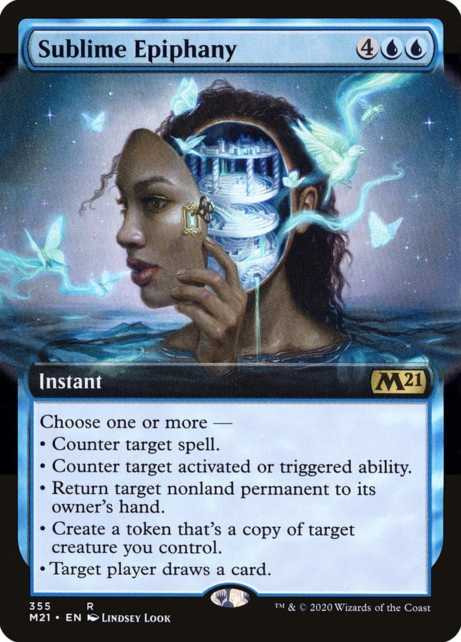 Sublime Epiphany (Extended Art) [Core Set 2021] - Card Brawlers